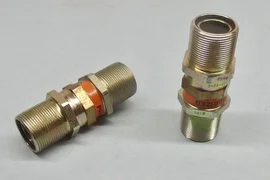 CTI Cryogenics AMAT 8031135 3/4" Helix Cryogenic Helium Line Coupling Set of Two