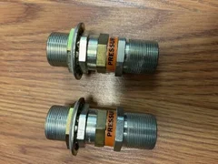 CTI Cryogenics Cryopump Bulkhead Connectors 8031135 Aeroquip Helium Line Fitting