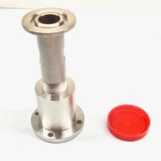 CTI Cryogenics Purge Port Adapter Fitting NW 25 KF 25 Stainless