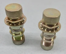 Cryopump Bulkhead Connectors CTI Cryogenics 8031135 Aeroquip Helium Line Fitting