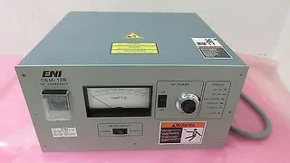 ENI OEM-12B-02, AMAT 0190-70080 Rev.A, RF Generator, calibration sheet, 413358