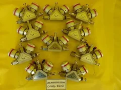 Fujikin 043926 Diaphragm Valve Block AMAT 3870-01828 Lot of 10 Used