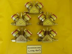 Fujikin 043926 Diaphragm Valve Block AMAT 3870-01828 Lot of 5 Used