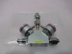 Fujikin 316L-P Gas Line Manifold Valve w/ Purge, AMAT 3820-02221, 329875