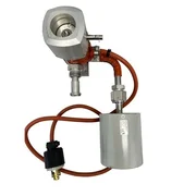 INFICON AG LI-9496 BALZERS DUAL MANOMETER VALVE 3FT 0190-23497 AMAT