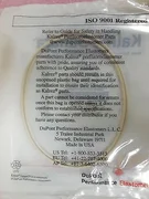 Kalrez Sahara O-Ring 13.490 X .139  8085 Kalrez; AMAT 3700-04666