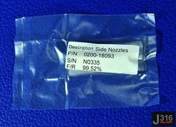 L1536 (LOT OF 44) APPLIED MATERIALS NOZZLE, 1.5% HDPCVD (NEW) 0200-18093