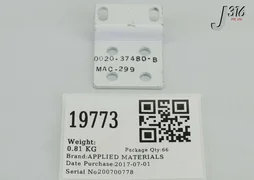 L19773 (LOT OF 66) APPLIED MATERIALS BRACKET,CLIP,CENTURA 0020-37480