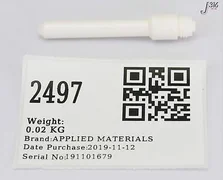 L2497 (LOT OF 189)APPLIED MATERIALS NOZZLE,CERAMIC 2.55L, 1.5% HDPCVD 0200-18093