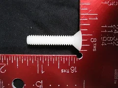 LAM 720-095483-020 SCREW SLOT FLAT HD 1/4-20UNCX1 1/4 NYLON