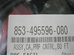 LAM 853-495596-080 ASSY, CAP, PMP CONTROL, 80FT