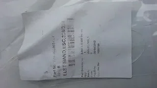 LAM Novellous 734-102863-007 ELST BAND ESC, 328/324 O Ring