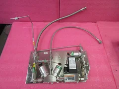 LAM Novellus CalWeld 02-100021-00 Gas Manifold w Brooks 5866RT MFC He 300 SCCM 