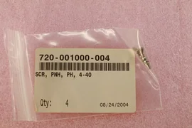LAM RESEARCH 720-001000-004 SCR, PNH, PH 4-40 ( QTY 4)