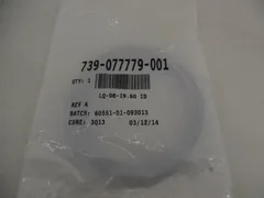 LAM RESEARCH 739-077779-001 GASKET, EMI, SST O-RING, 19.60 ID