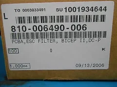 LAM RESEARCH 810-006490-006 LAM PCBA ESC FILTER BICEP II DC-PROBE