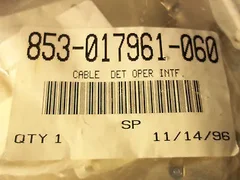 LAM RESEARCH  853-017967-060 CABLEDET OPER INTERFACE CABLE