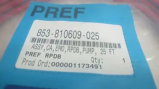 LAM RESEARCH 853-810609-025 CABLE, EMO, RPDB,PUMP , 25FT