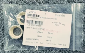 LAM RESEARCH 920-060793-009 NUT TUBE FITTINGS