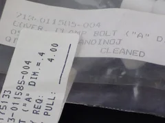 LAM RESEARCH CLAMP BOLT COVER 713-011585-004 PACK OF 4