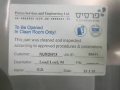 LAM RESEARCH (LAM) 852-011200-500 Entrance Loadlock 90 