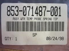 LAM RESEARCH (LAM) 853-071487-001 ASSY, WFR TEMP PROBE, SPRING TIP
