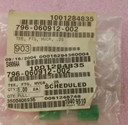 LAM  RESEARCH P/N 796-060912-002 TEE, FTG, MVCR, .25