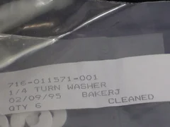 LAM RESEARCH RETAINER CLAMP WASHER 716-011571-001 PACK OF 6
