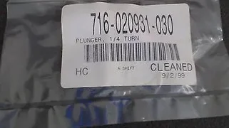 LAM Research - 716-020931-030 - PLUNGER, FOR LAM RESEARCH TCP 9600