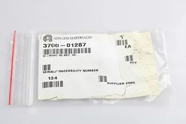 LOT OF 10 AMAT 3700-01287, O-Ring ID 987 ID. 417191