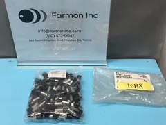 LOT OF 100 AMAT 1290-01973 TERMFERRULE CPRSN LUG ADPTR CABLE END 4A, 139441