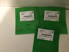 LOT OF 12 APPLIED MATERIALS 3880-01464 WSHR FLAT #1/4 .625OD X .281ID X