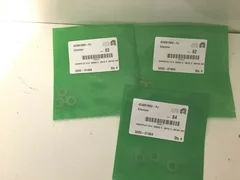 LOT OF 12 APPLIED MATERIALS 3880-01464 WSHR FLAT #1/4 .625OD X .281ID X