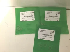 LOT OF 12 APPLIED MATERIALS 3880-01464 WSHR FLAT #1/4 .625OD X .281ID X