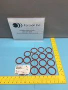 LOT OF 16 AMAT 3700-01559 O-RING ID 1.820 CSD .207, 70DURO, 130023