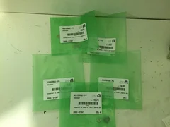 LOT OF 20 APPLIED MATERIALS 3880-01327 WSHRFLAT #8 .375OD X .174ID X .032THK SS