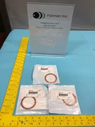 LOT OF 3 NOVELLUS 27-459908-00 GASKET,CONFLAT,2.4,320H0156, 166090