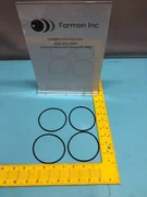 LOT OF 4 AMAT 3700-01049 O-RING 3.237ID X .103, 177954