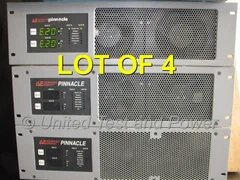 LOT OF 4 Advanced Energy Pinnacle Power Supply. 12kW Dual Channel 6kW per chan