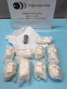 LOT OF 5 AMAT 0226-42943 FITTING, ANCHOR COUPLING 2X3/8 FPT X 1-12UNF, 146906