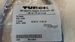 LOT  OF  5 UNITS Applied Materials AMAT  Turck D-Net Cable Assembly, 0620-02498