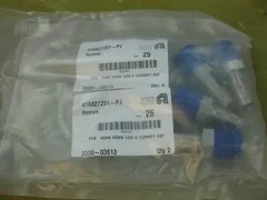 LOT OF 6 Applied Materials / AMAT 3300-03613 FTG HOSE CONN 1/2H X 1/2MNPT SST