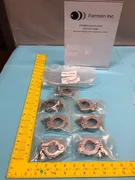 LOT OF 7 AMAT 0690-01038 CLAMP HINGED NW25 WING, NUT & SCR-CLOSURE AL, 164603