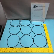 LOT OF 9 AMAT 3700-01053 ORING ID 6.234 CSD .139 , 168108