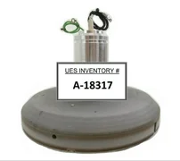 Lam Research 02-376092-00 1" MCA Machined Finish Pedestal C3VCTR Non-Cu Working