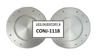 Lam Research 715-009777-002 4 Inch Electrode Cap Reseller Lot of 2 New Surplus