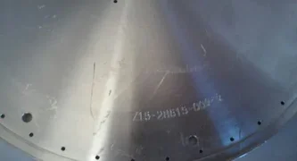 Lam Research 715-028615-002 8&quot; Upper Baffle Plate Used