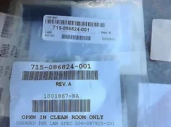 Lam Research 715-086824-001 Rev. A 1001867-NA