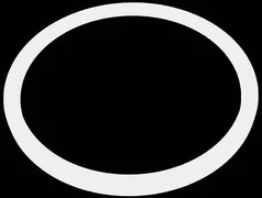 Lam Research 716-011969-100 Rev. A Semiconductor 300mm HI-Edge QTZ Ring Coupling