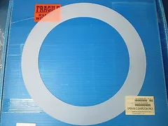 Lam Research 716-033922-001 Rev. A, 18" O.D., 13" I.D. Quartz Spacer Ring